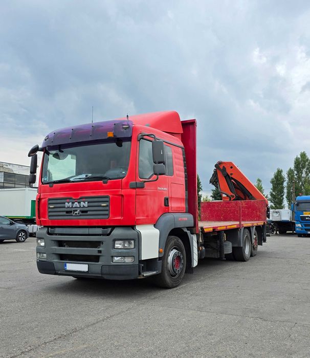 Camion cu macara MAN TGX 26.400