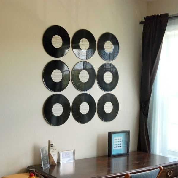 Disc / discuri de vinil pentru decor / decoratiuni