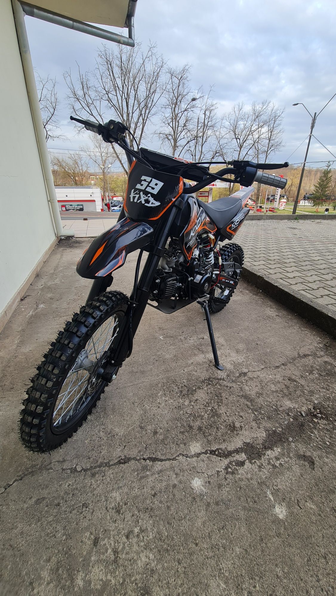 Cross Motocross Motoretă Enduro Kxd ProGermany Hawk E-START 125cc
