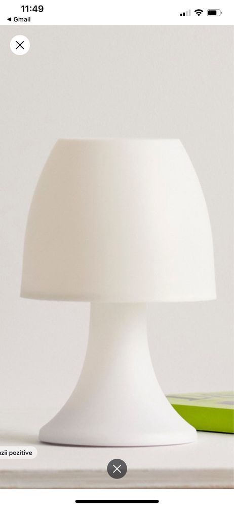 Veioze noi albe marca Ikea!
