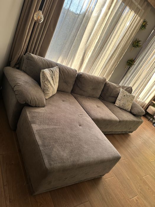 Диван с ляв ъгъл TEDDIVA