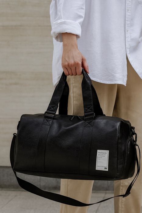 Дорожная сумка, ручная кладь(эко кожа)