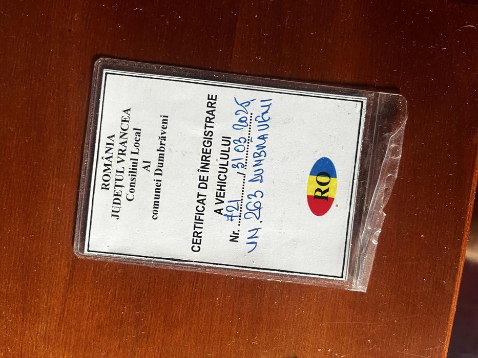 Vand acte pentru scuter