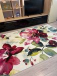 Covor colorat floral