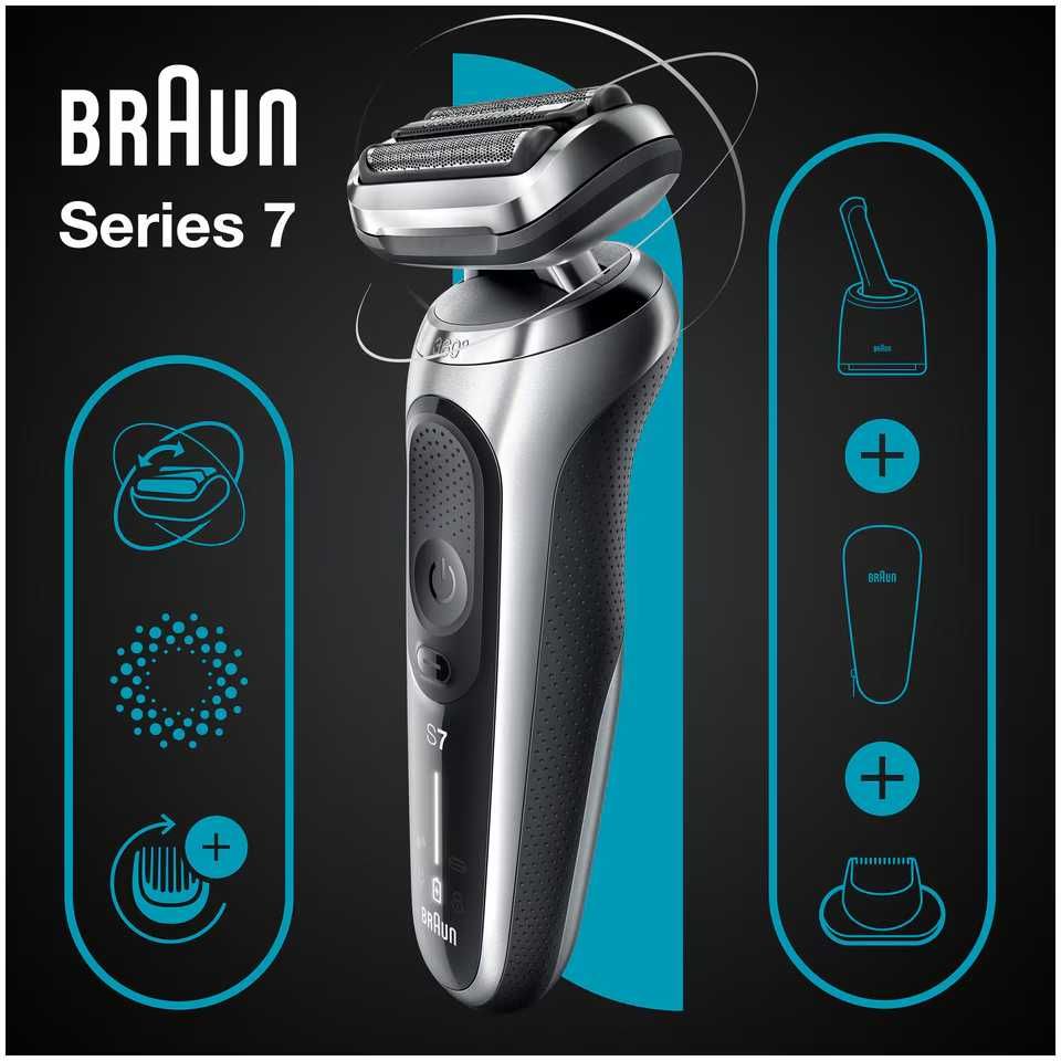 Aparat de ras electric Braun Series 7 71-S7200cc Wet&Dry
