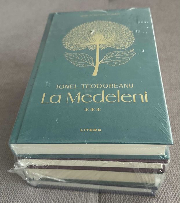 Pachet sigilat 4 volume Mari scriitori romani La medeleni