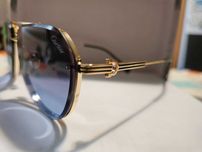 Ochelari de soare Cartier lentila albastra