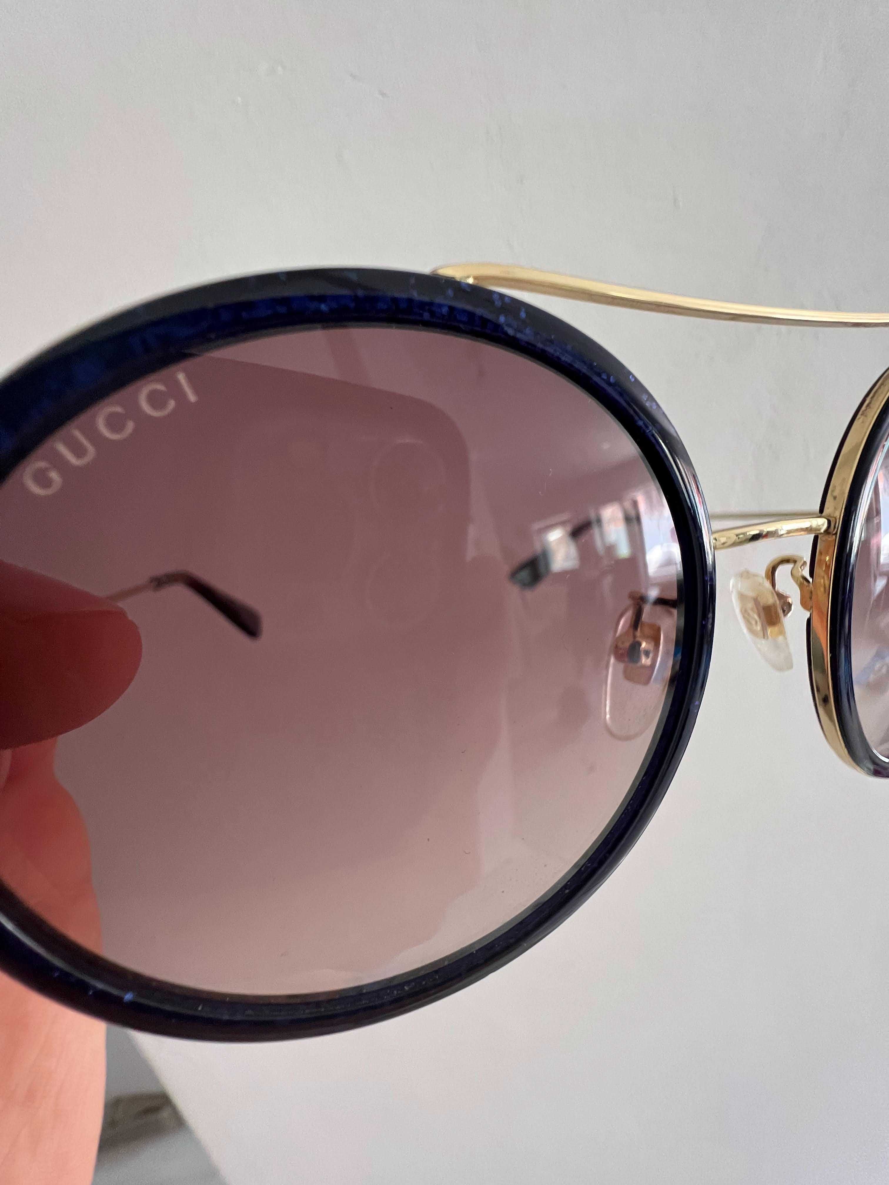 Слънчеви очила Gucci Sunglasses GG0061S 005 С калъф Made in Japan