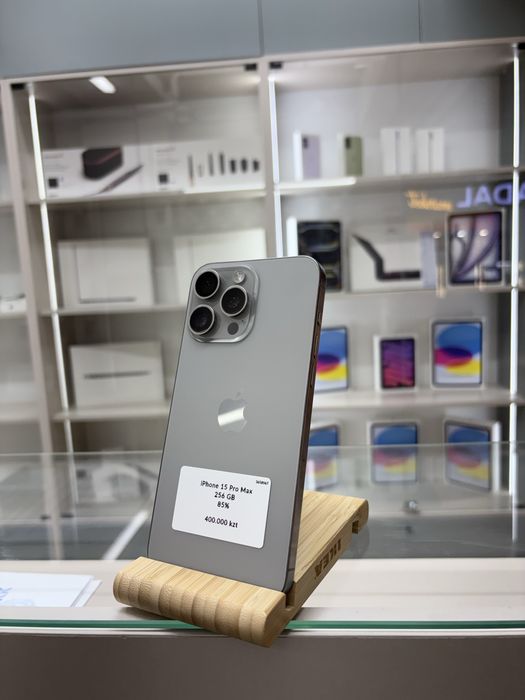 Iphone 15 pro max 256 гб емкость аккумулятора 85%