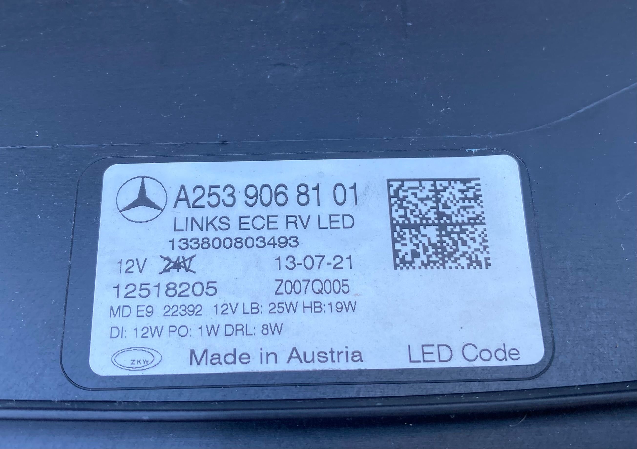 Фарове far Led фар за Мерцедес ГЛЦ Mercedes GLC W253 фейс