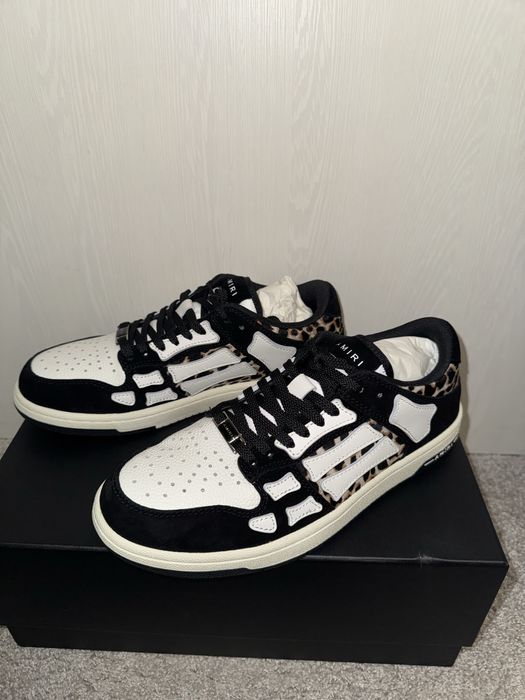 Amiri Leopard Skel Top Low