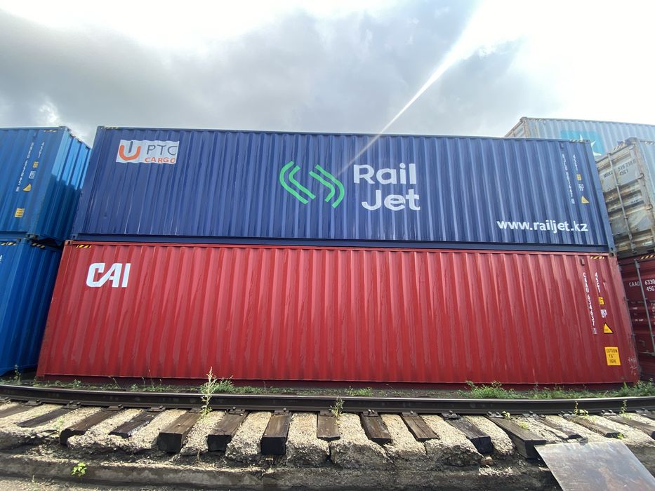 КОНТЕЙНЕРА 40 футовые МОРСКИЕ 2,9 высотой Уже с Доставкой по ЖЕЗКАЗГАН