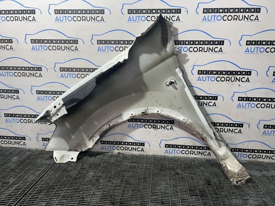 Aripa Dreapta Fata Nissan Qashqai Facelift 2010 - 2013 4 Usi ALB (1217)