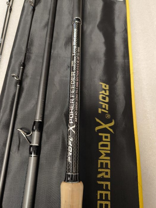 SET 2 Lansete PROFL X POWER FEEDER 3.90m + 2 Mulinete FL Noble HP5500