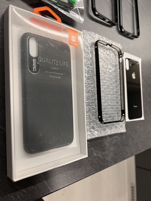 Huse Bumpere Folie iPhone X