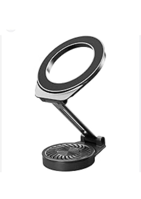 Suport Magsafe Telefon Auto Pliabil Banda Adeziva Negru