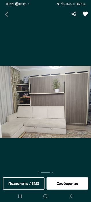 Продам кровать шкаф  диван  трансформер