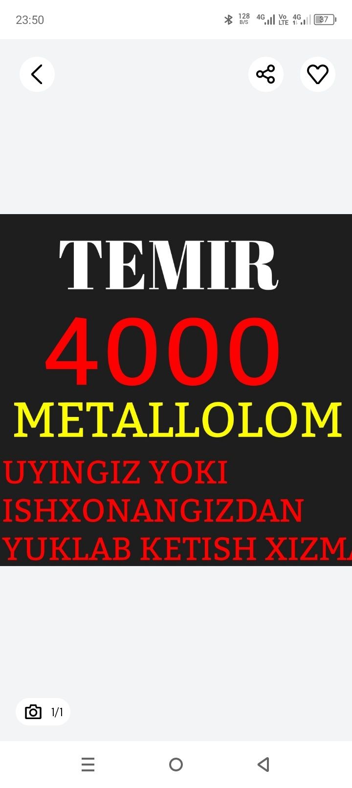 Metallom metallom Металлом metalolom metalom olamiz Toshkent.