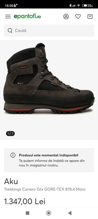 Ghete Nr 45 Aku Goretex Meindl scarpa lowa bocanci