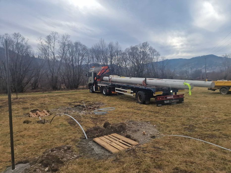 MAN 4x4 cu Macara Palfinger