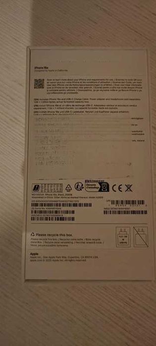 Iphone 16e 256Gb nou in garantie