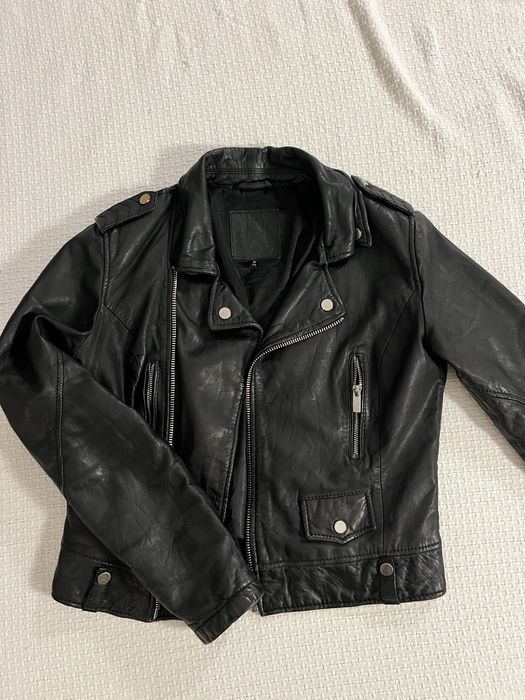 Яке от естествена кожа