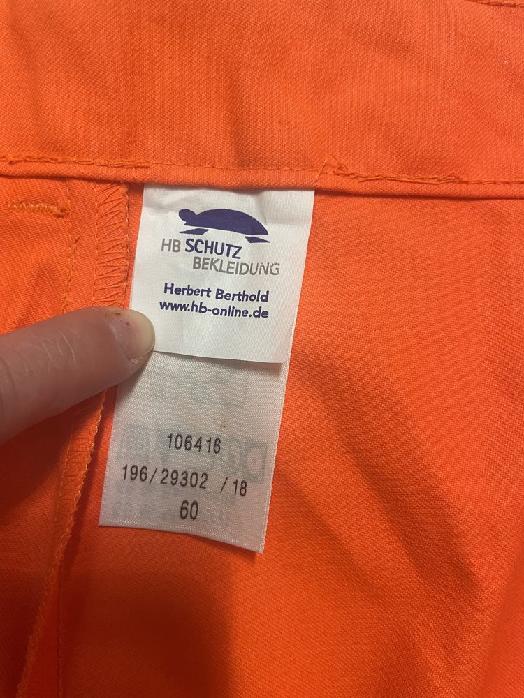 Pantaloni de munca barbati reflectorizanți 60