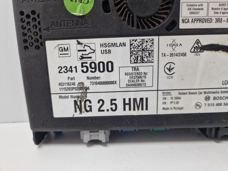 Modul HMI 2.5 control navigatie android auto Opel Insignia A facelift
