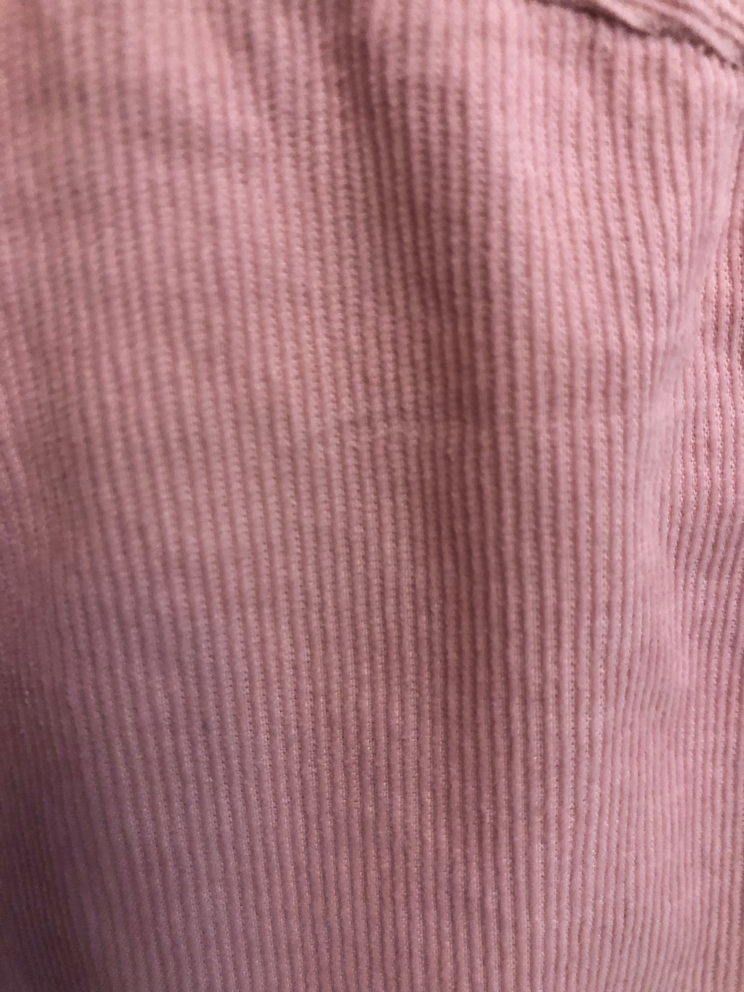 Camasa din catifea roz dama H&M