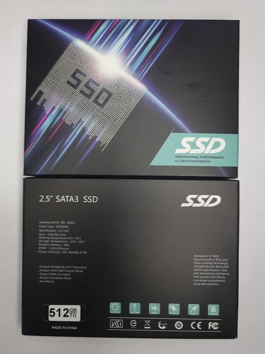 Sata ssd 256gb,512gb