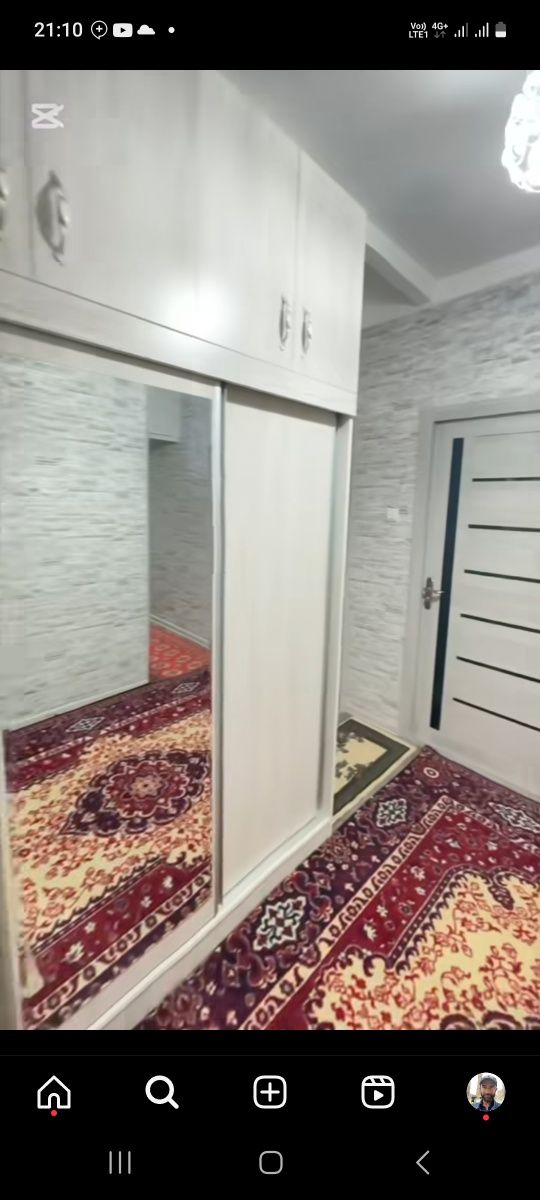 СРОЧНО ПРОДАЁТСЯ 3 ком КВАРТИРА  на 3 ем этаже ариентир АЭРАПОРТ