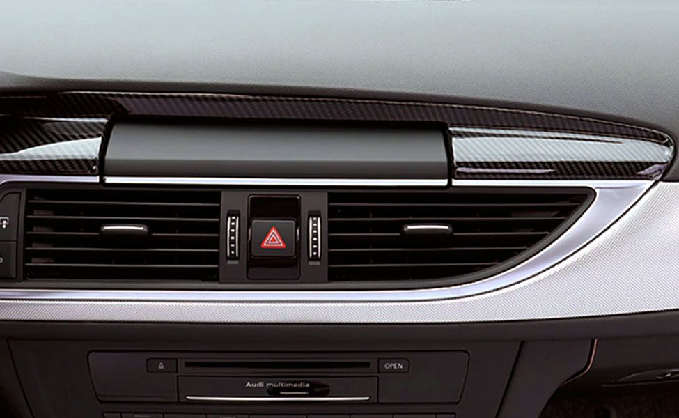 Ornamente textura carbon bord - Audi A6 (C7), A7