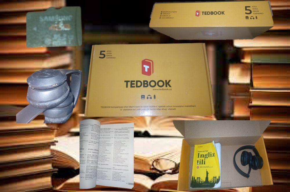 Tedbook ingliz tilini oʻrganish uchun kotob
