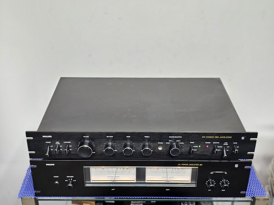 Amplificator Philips 380 si preamplificator Philips 270