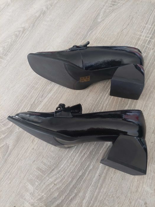 Pantofi dama EPICA, NOI, piele 100 %, marimea 40