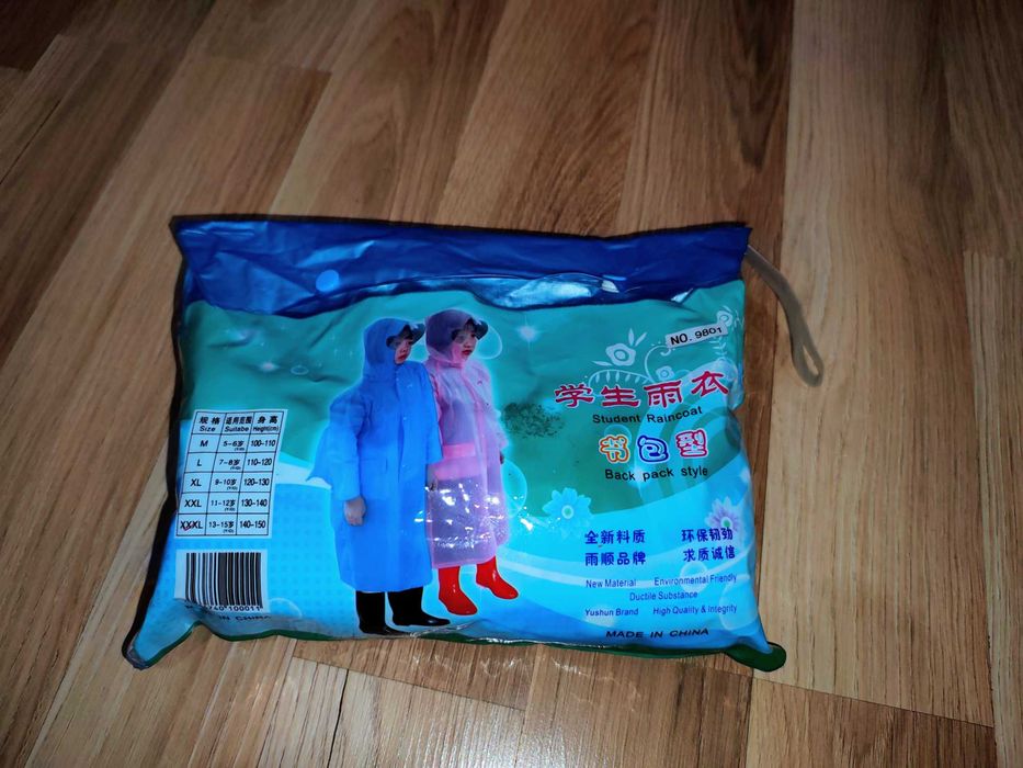 Pelerina ploaie baiat 10-12 ani