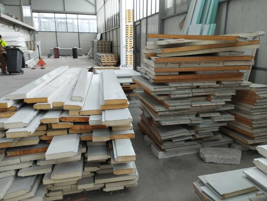 Сандвич панели - остатък от производство