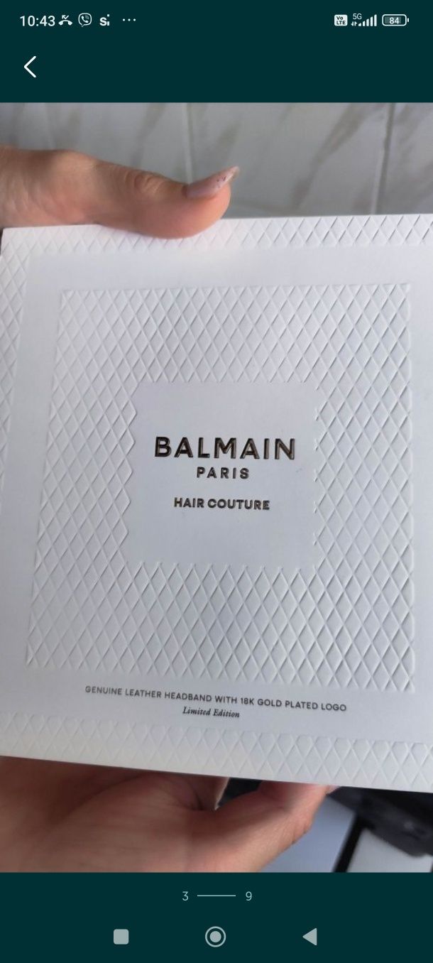 Чисто нова диадема на Balmain