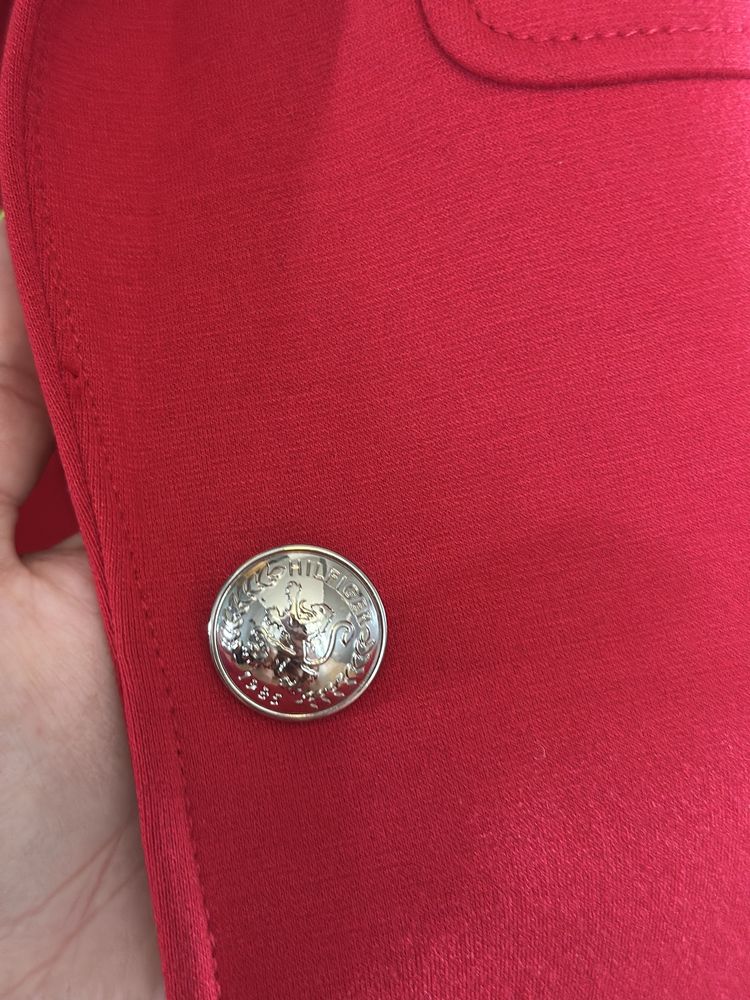 Sacou Tommy Hilfiger original - roșu aprins, mărimea 0 (XS)