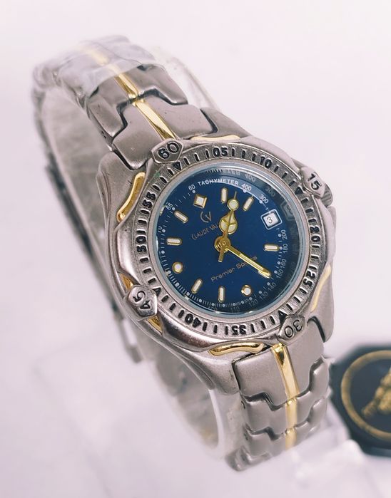 Ceas de damă Claude Valentini cu Quartz, din titan