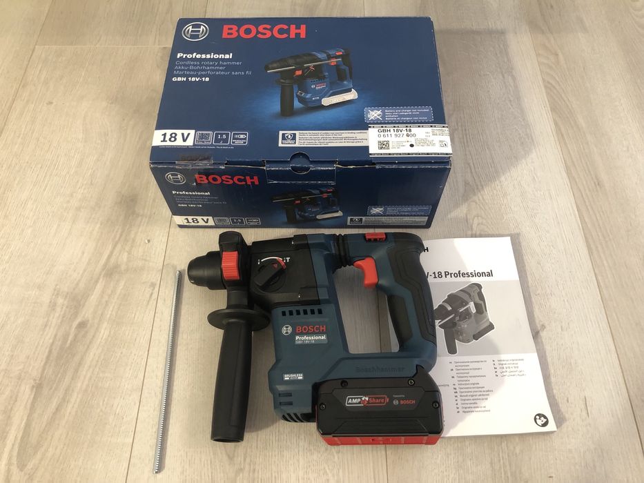 Ciocan rotopercutor Bosch GBH 18V 18 Nou cu acumulator