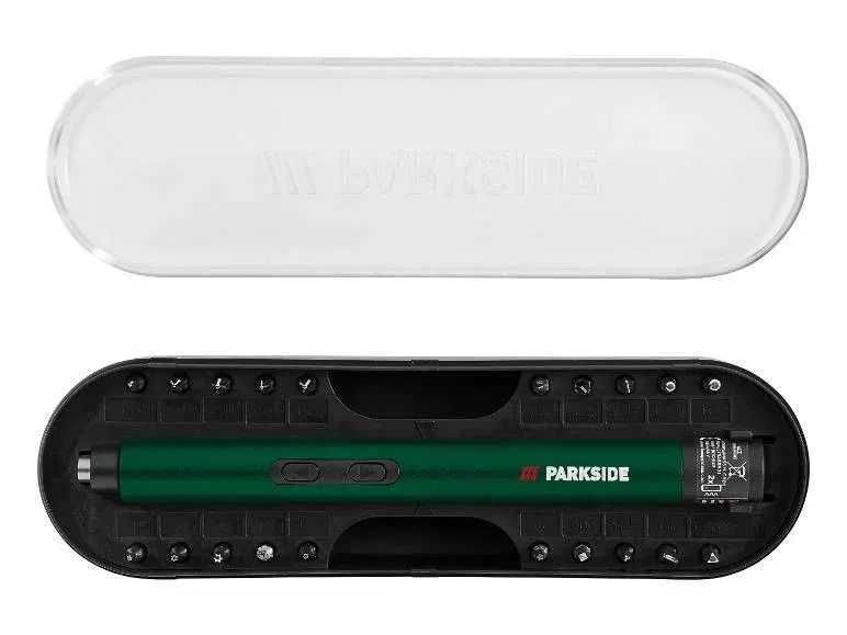 Șurubelniță electrică de precizie GSM, CALCULATOARE + 20 de biți, NOUA