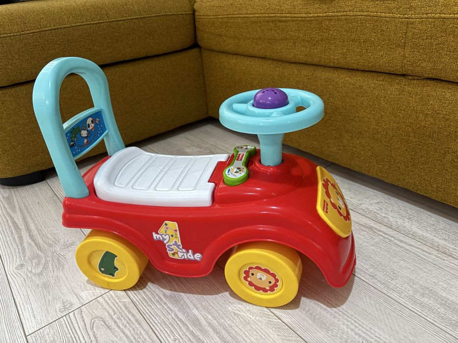 Masinuta fara pedale primii pasi