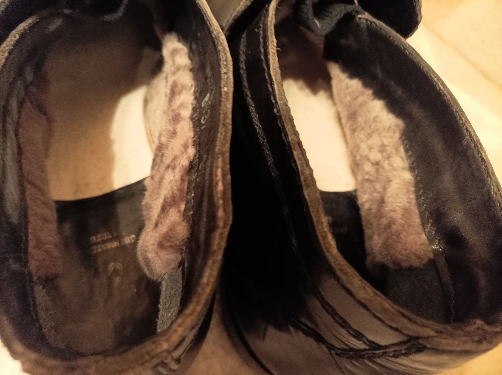 Sioux Немски мъжки зимни обувки, боти естествена кожа