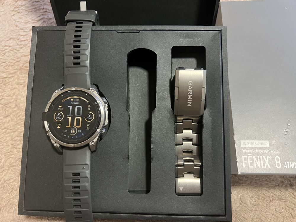 Garmin Fenix 8 47mm Titan strap