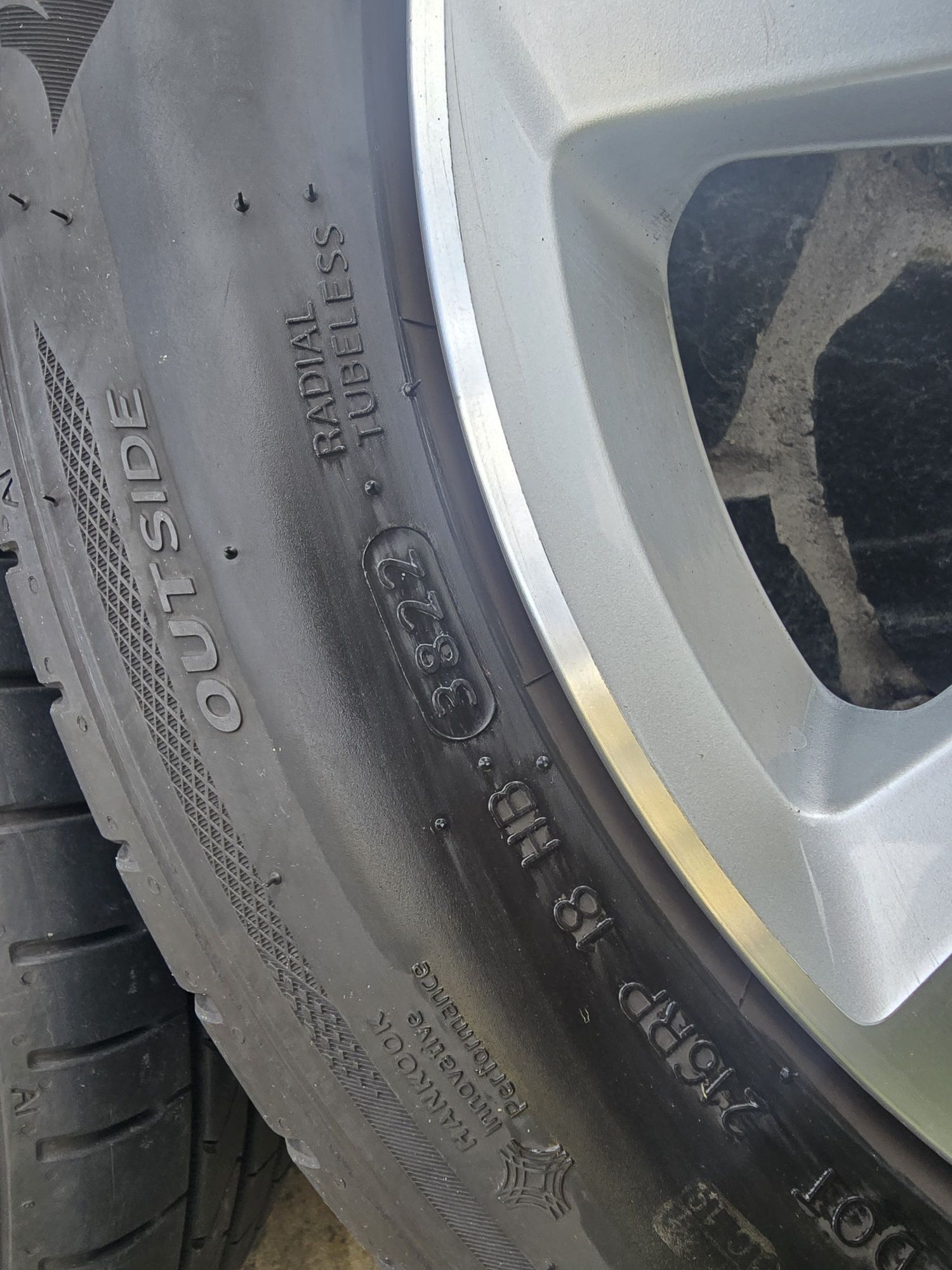 Джанти 16 цола Фолксваген + Гуми 205 55 16 Hankook