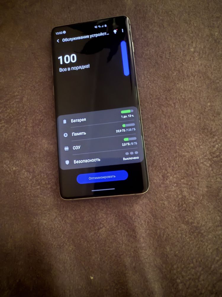 Samsung S10+ 128GB 10 android EAC