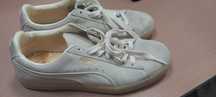 кецове Puma, цвят бежов, дамски, 39 номер