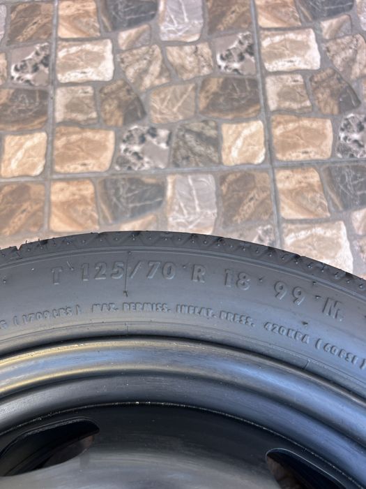 Vand rezerva Slim 5x112 125/70/R18 in