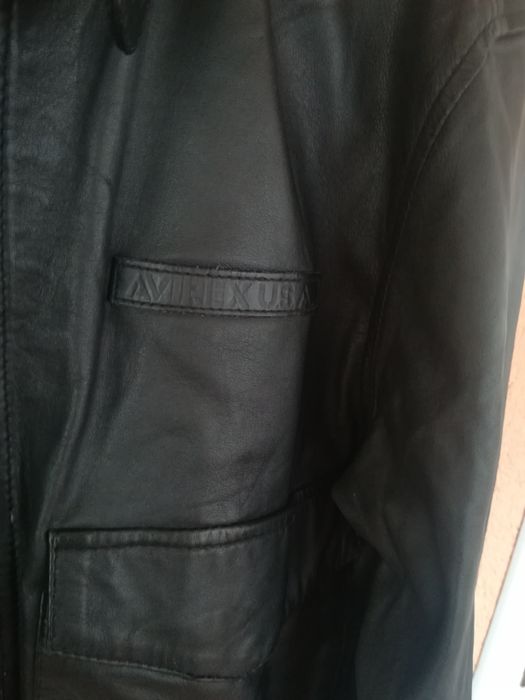 Geaca piele bărbați Avirex S bomber